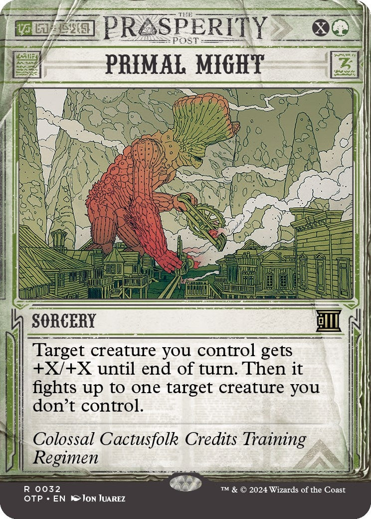 Primal Might (32) [OTP] - MTG Single