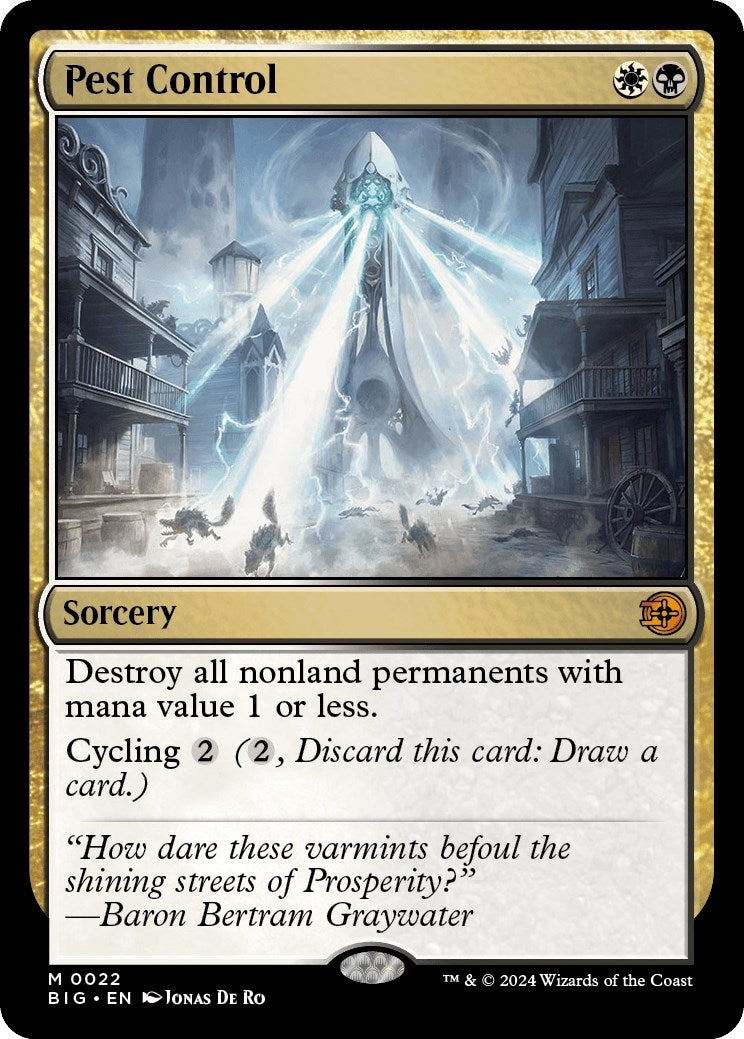 Pest Control (22) [BIG] - MTG Single