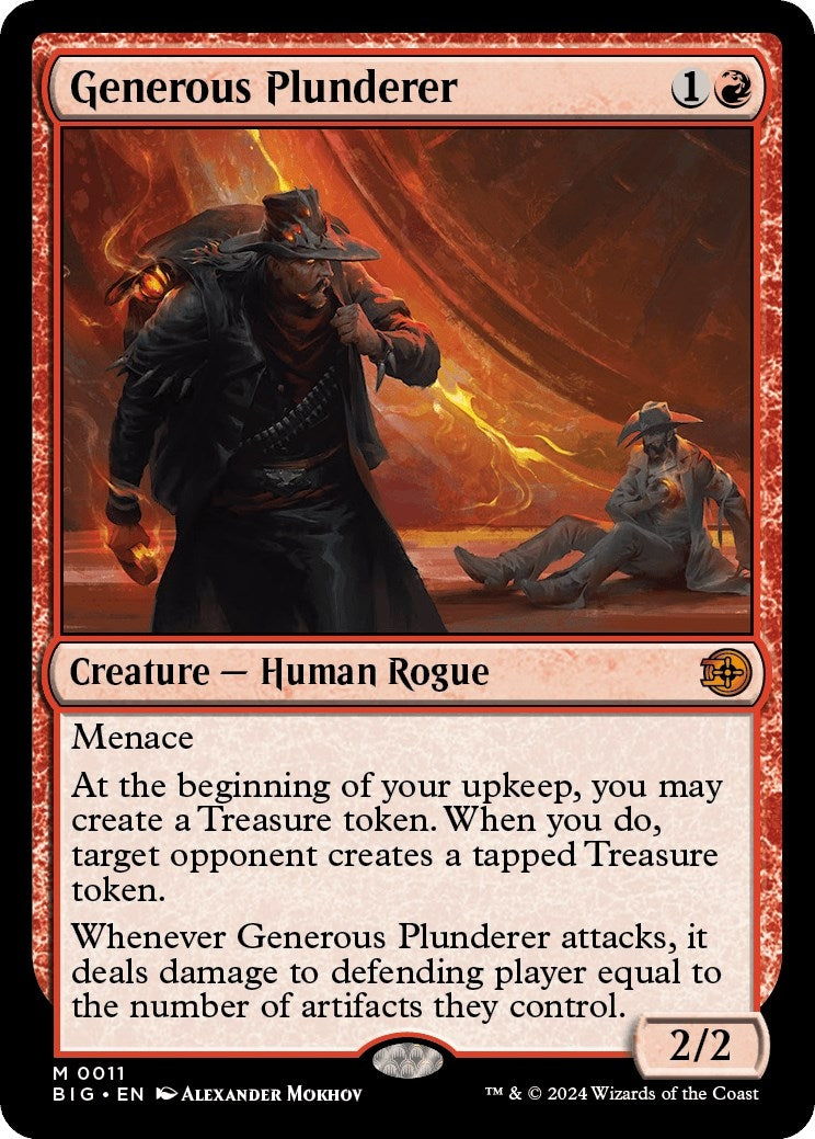 Generous Plunderer (11) [BIG] - MTG Single