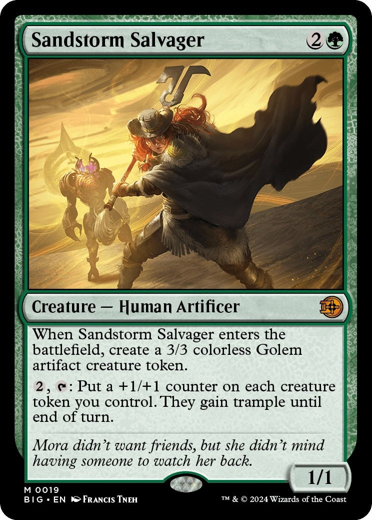 Sandstorm Salvager (19) [BIG] - MTG Single