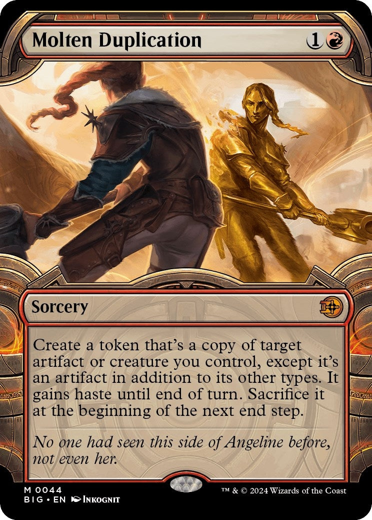 Molten Duplication (Showcase) (44) [BIG] - MTG Single