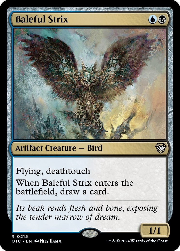 Baleful Strix (215) [OTC] - MTG Single