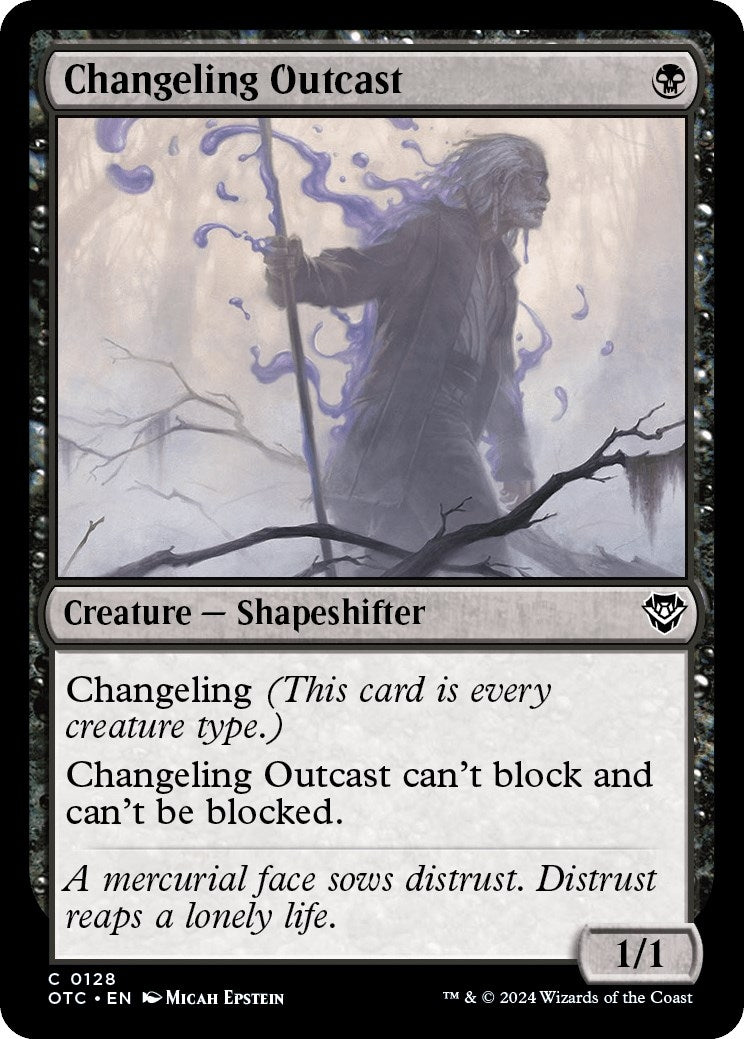 Changeling Outcast (128) [OTC] - MTG Single
