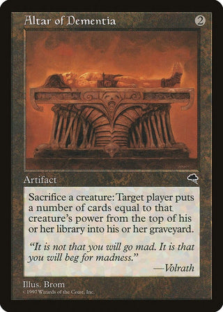 Altar of Dementia (276) [TMP] - MTG Single