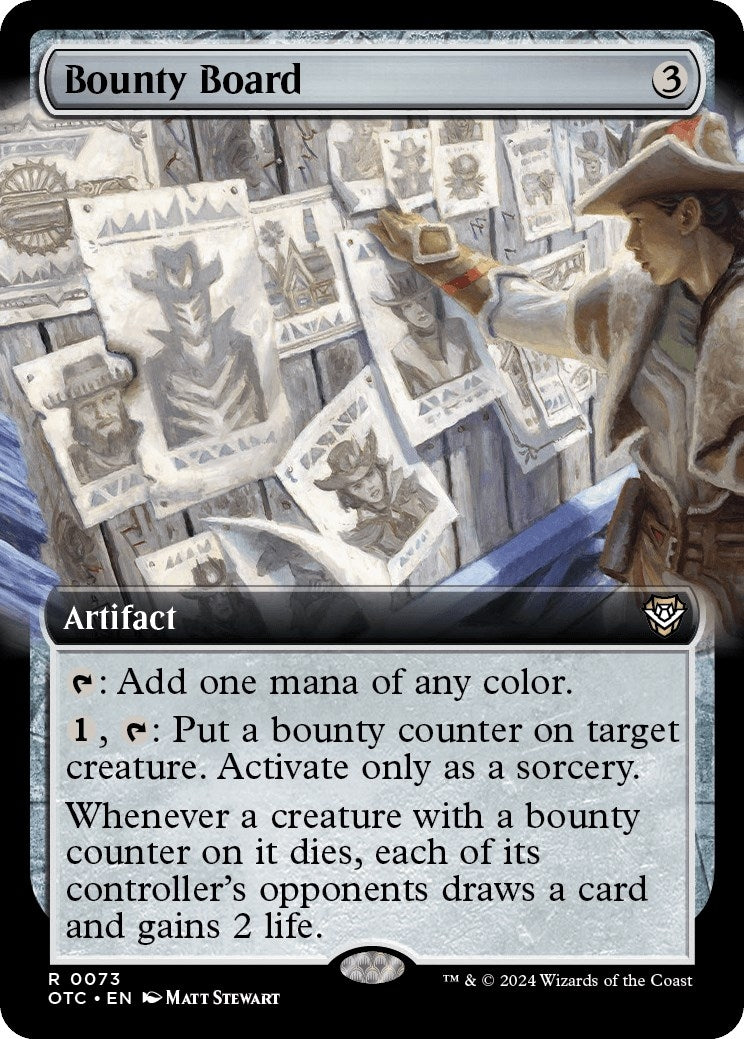 Bounty Board (Extended Art) (73) [OTC] - MTG Single