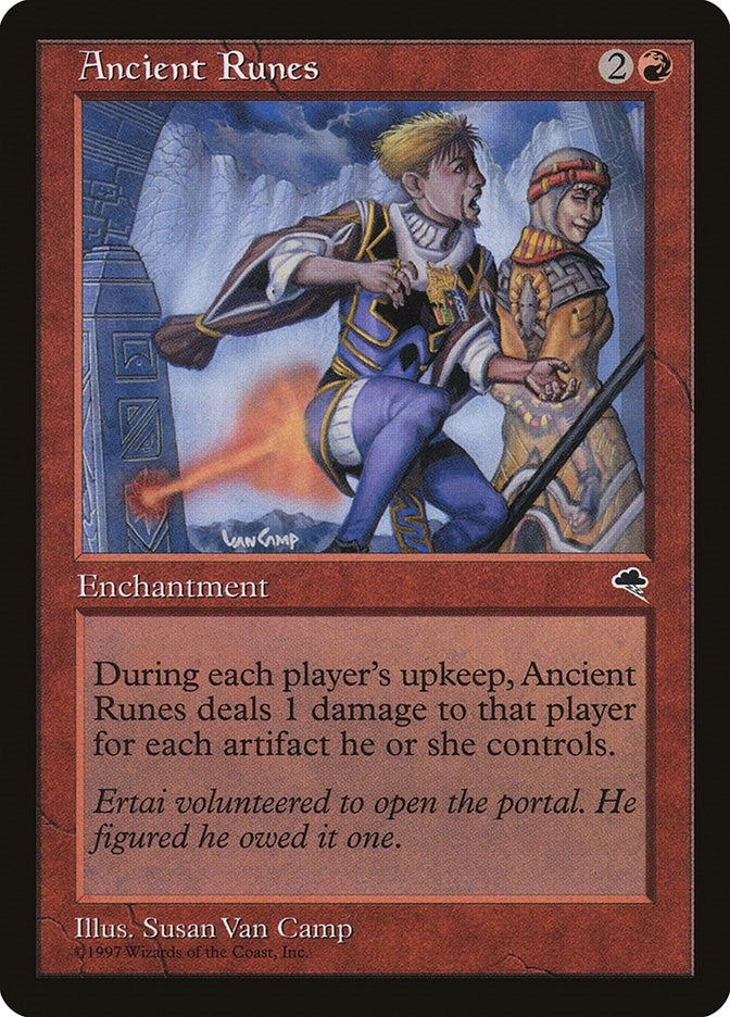 Ancient Runes (161) [TMP] - MTG Single