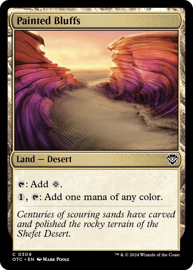 Painted Bluffs (309) [OTC] - MTG Single