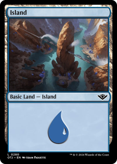 Island (0280) (280) [Outlaws of Thunder Junction]