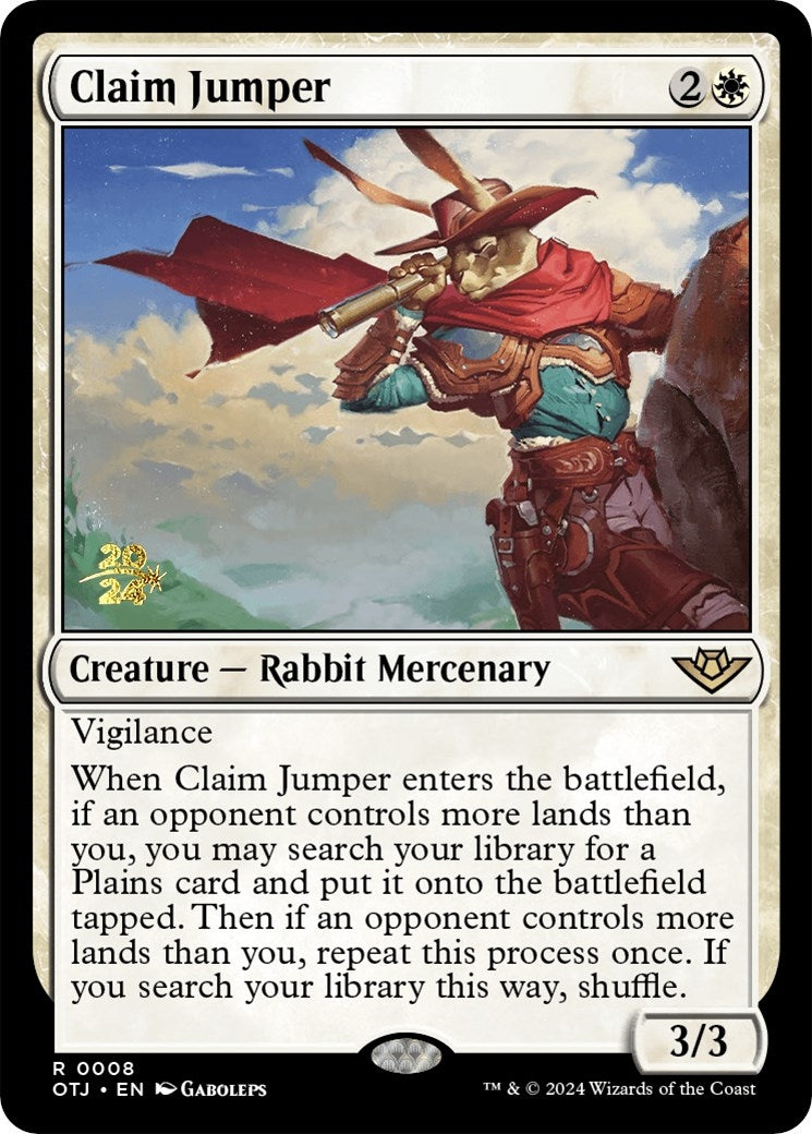 Claim Jumper (8) [PRE] - MTG Single