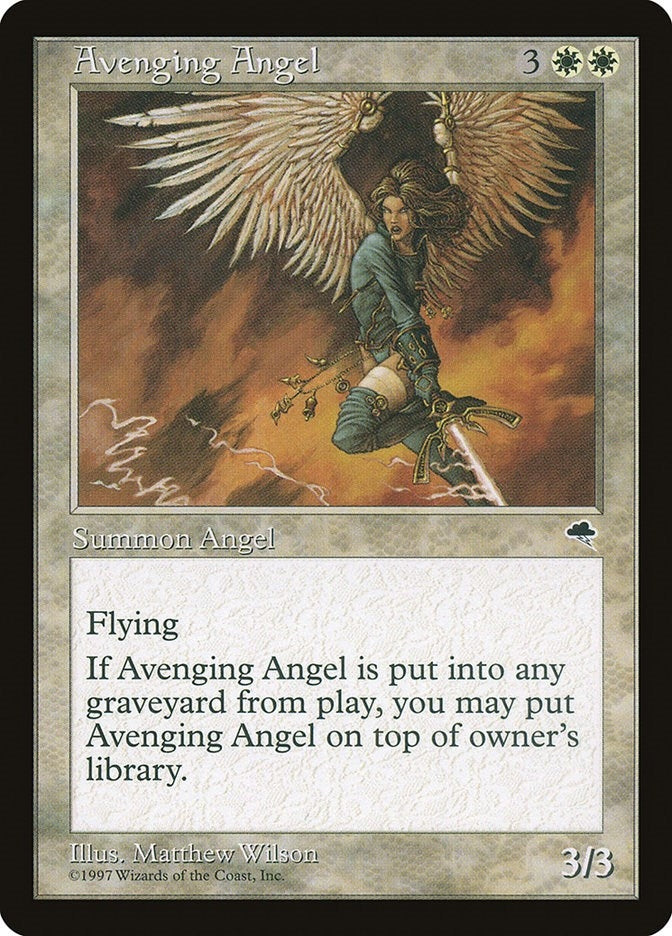 Avenging Angel (7) [TMP] - MTG Single