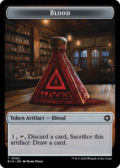 Blood // Plot Double-Sided Token (0) [BIG]