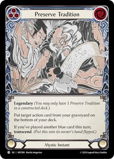 Preserve Tradition (99) [MST]