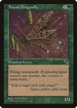 Bayou Dragonfly (215) [TMP] - MTG Single