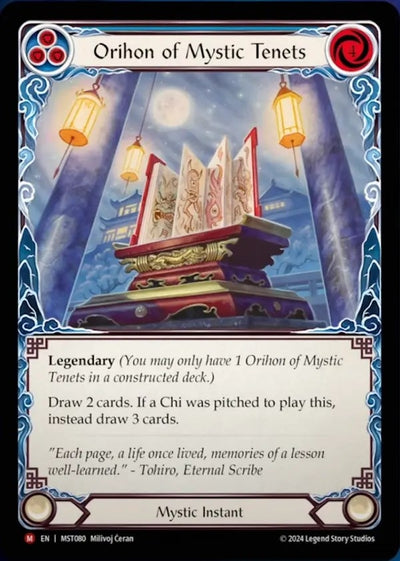 Orihon of Mystic Tenets (80) [MST]