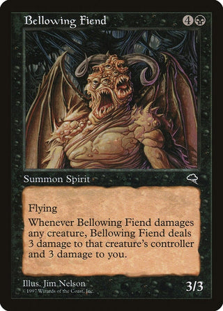 Bellowing Fiend (108) [TMP] - MTG Single