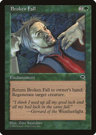 Broken Fall (216) [TMP] - MTG Single
