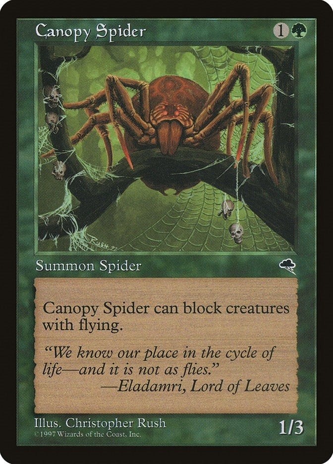 Canopy Spider (217) [TMP] - MTG Single