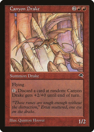 Canyon Drake (166) [TMP] - MTG Single
