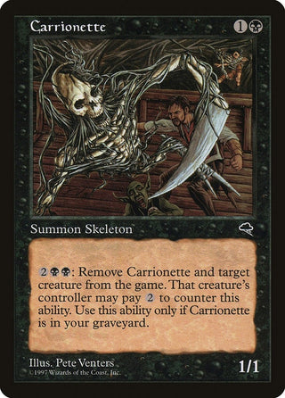 Carrionette (111) [TMP] - MTG Single
