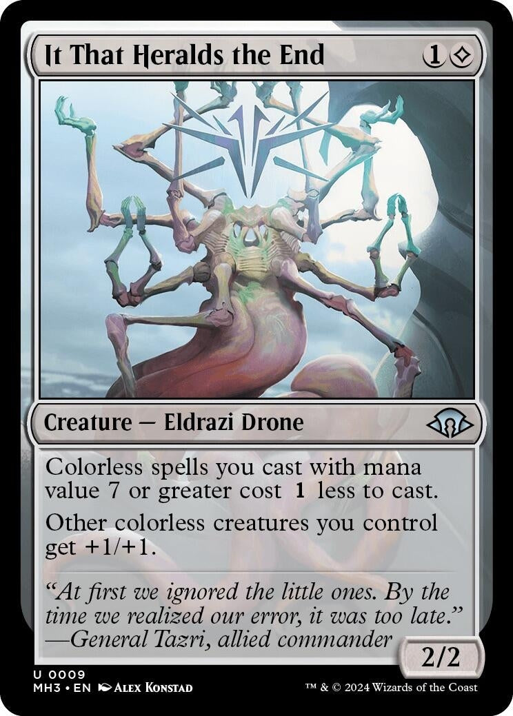 It That Heralds the End (9) [MH3] - MTG Single