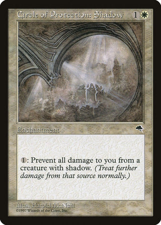 Circle of Protection: Shadow (12) [TMP] - MTG Single