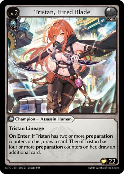 Tristan, Hired Blade (005) (Mercurial Heart)