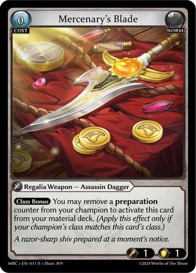 Mercenary's Blade (011) (MRC)