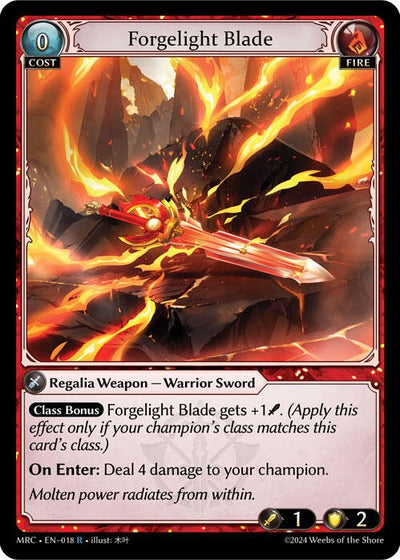 Forgelight Blade (018) (Mercurial Heart)