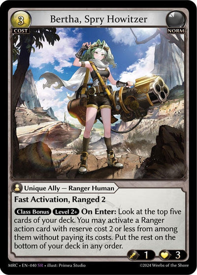 Bertha, Spry Howitzer (040) (Mercurial Heart)