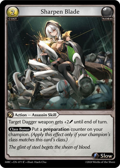 Sharpen Blade (071) (MRC)