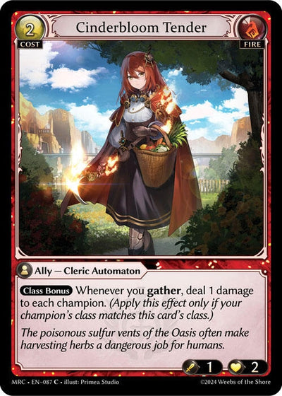 Cinderbloom Tender (087) (MRC)
