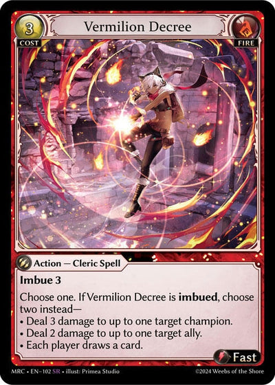 Vermilion Decree (102) (Mercurial Heart)
