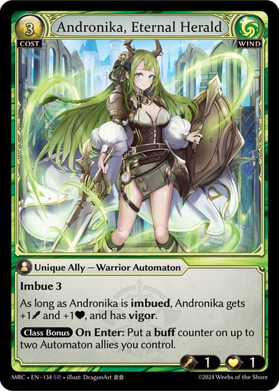 Andronika, Eternal Herald (134) (Mercurial Heart)