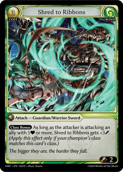 Shred to Ribbons (150) (MRC)