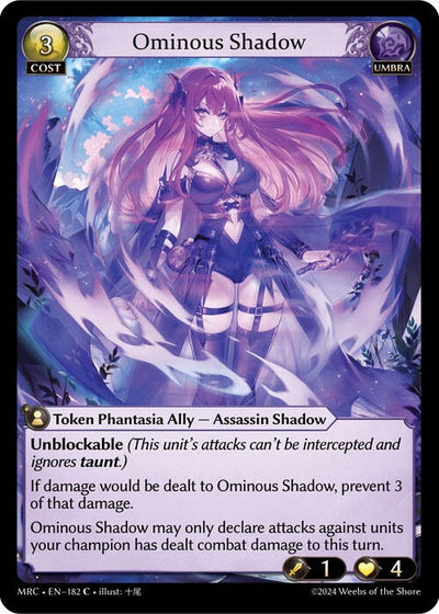 Ominous Shadow (182) (MRC)
