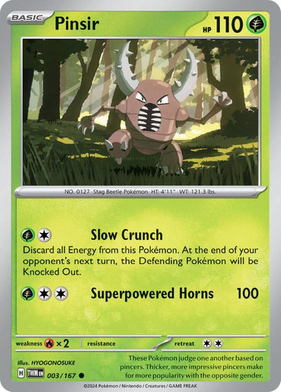 Pinsir (003/167) (SV06: Twilight Masquerade)