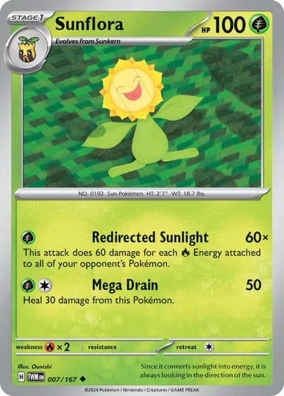 Sunflora (007/167) (SV06: Twilight Masquerade)