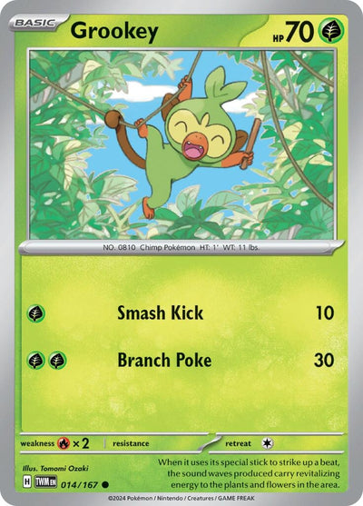 Grookey (014/167) (SV06: Twilight Masquerade)