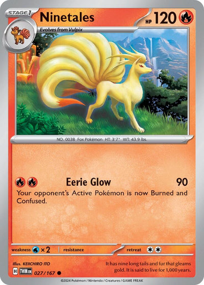 Ninetales (027/167) (SV06: Twilight Masquerade)
