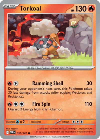 Torkoal (030/167) (SV06: Twilight Masquerade)