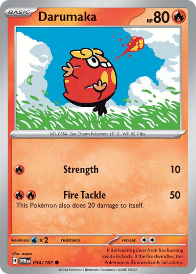 Darumaka (034/167) (SV06: Twilight Masquerade)