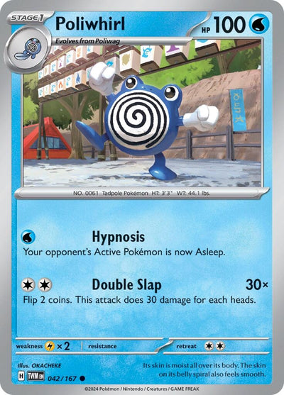 Poliwhirl (042/167) (SV06: Twilight Masquerade)