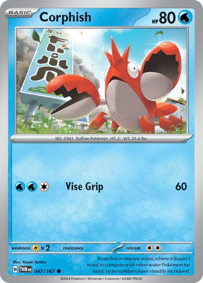 Corphish (047/167) (SV06: Twilight Masquerade)