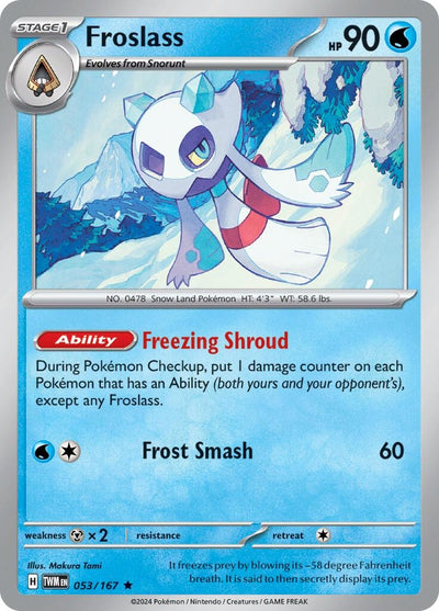 Froslass (053/167) (SV06: Twilight Masquerade)