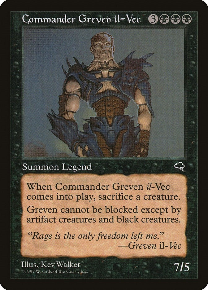 Commander Greven il-Vec (115) [TMP] - MTG Single