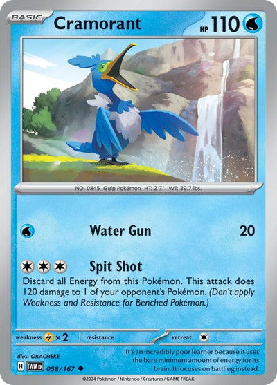 Cramorant (058/167) (SV06: Twilight Masquerade)