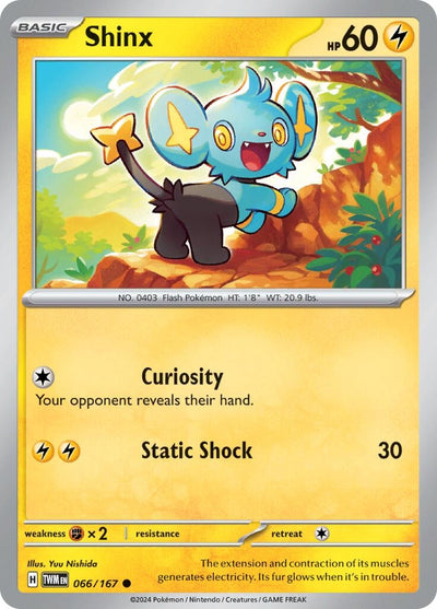 Shinx (066/167) (SV06: Twilight Masquerade)