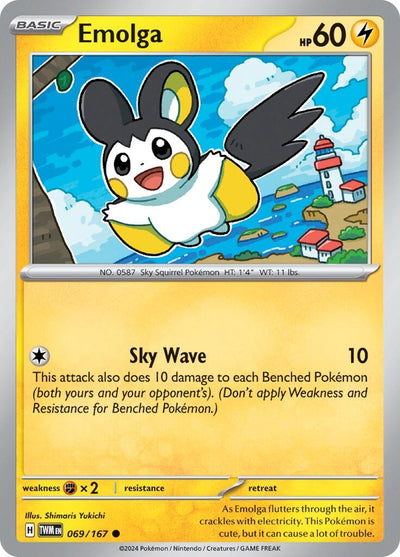 Emolga (069/167) (SV06: Twilight Masquerade)