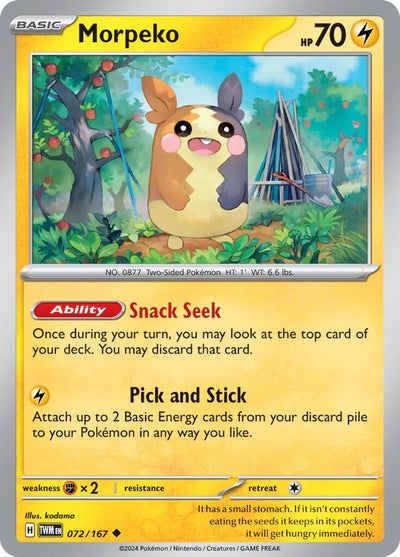 Morpeko (072/167) (SV06: Twilight Masquerade)