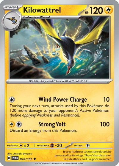 Kilowattrel (076/167) (TWM)